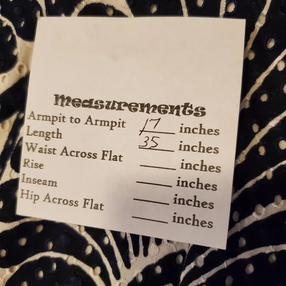 CROWN & IVY  BLUE AND WHITE EYELET COTTON TUNIC DRESS - Picture 6 of 6